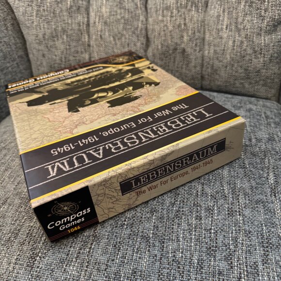 Lebensraum: The War For Europe, 1941-1945 (open, unpunched) Compass Games 1046 - Picture 4 of 12